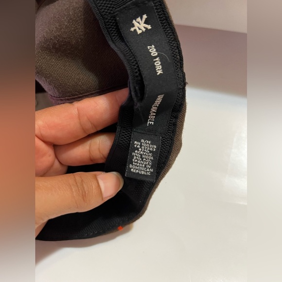 Zoo York fitted Dad baseball hat size S /M made in Dominican Republic brown - Picture 11 of 13